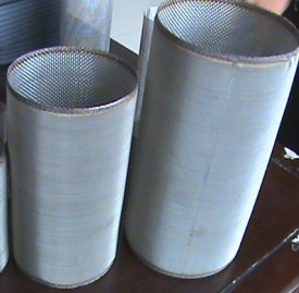 不锈钢滤筒有单层焊接过滤网筒以及双层焊接滤网筒