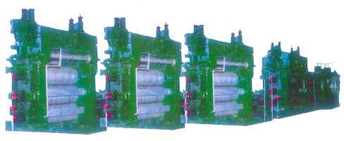 轧钢机摩擦系数比较小，承压能力较大