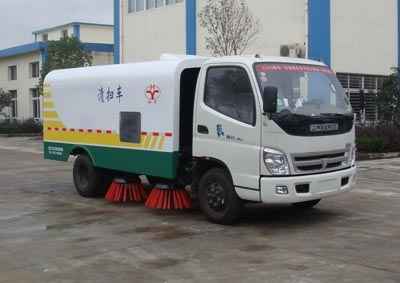 福田平头扫路车