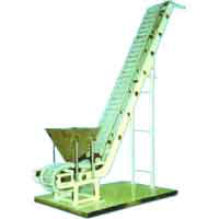 供应新源牌大倾角皮带输送机