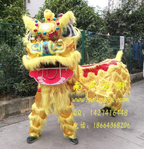 深圳出租出售特价仿羊毛南狮金黄色