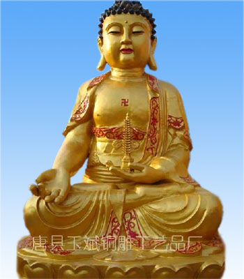 黄铜佛像