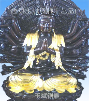 惟妙惟肖千手观音