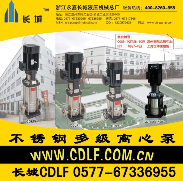 CDLF45立式多级泵
