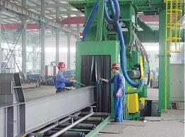 青岛明特铸造公司大量供应|通过式抛丸机.钢结构抛丸清理机