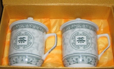 定制景德镇陶瓷茶杯 高白瓷茶杯 校庆纪念杯 会议茶杯