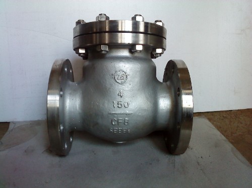 H44W-150LB不锈钢美标旋启式止回阀