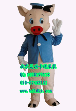 供应北京灵动卡通服装，广东卡通服装，猪猪