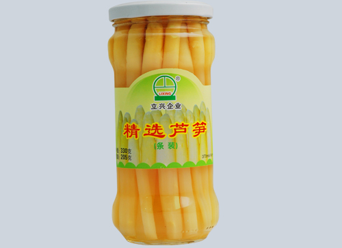 供应立兴芦笋罐头 黄桃罐头 漳州蔬菜王 果蔬罐头