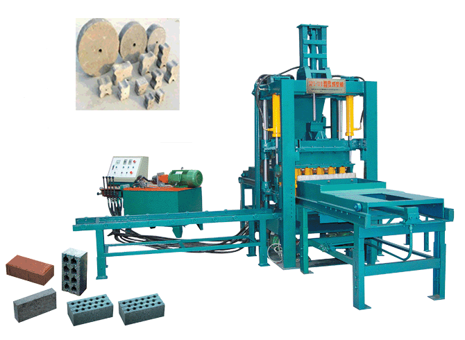 QT3-20全自动水泥垫块机免烧砖机