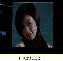 PH6表贴三合一LED室内显示屏