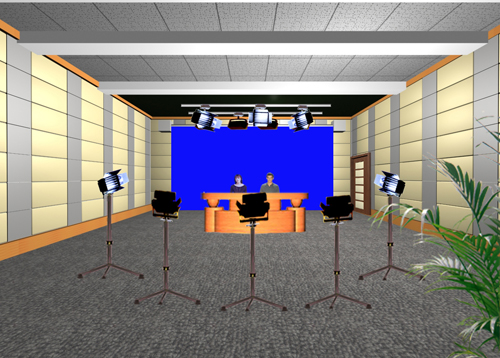 高清演播室装修虚拟演播室装修电视演播室装修