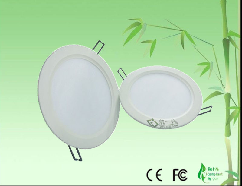 led嵌入面板灯_圆形吸顶灯12W