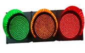 全硅胶密封防水3单元交通红绿灯 交通三色红绿灯