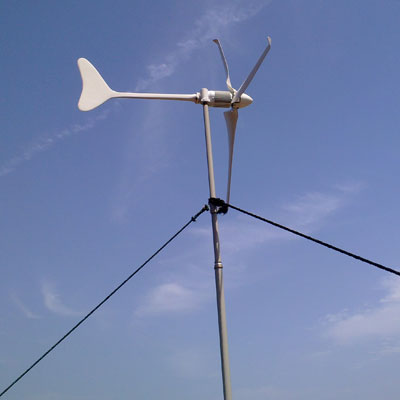 风力永磁发电机500W，批发500W家用风力发电机