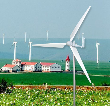 供应叶片1000W小型风力发电机,风能发电设备