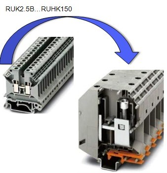 RUK…双层接线端子