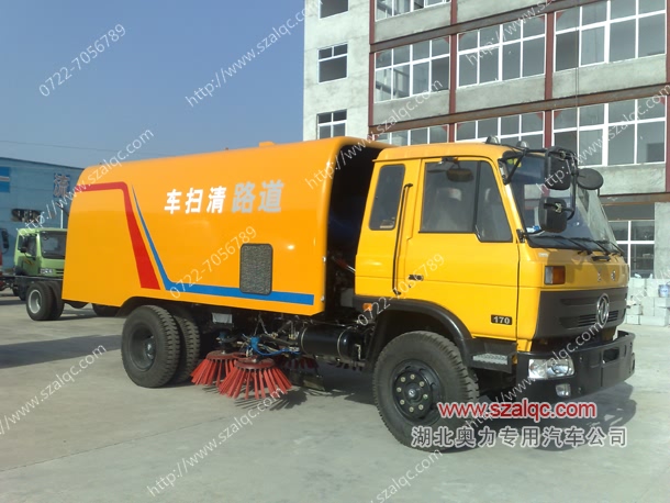东风多功能绿化环卫扫地车图片 东风145道路清扫车厂商
