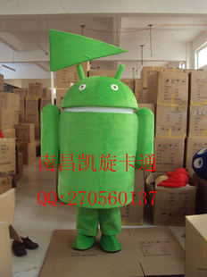 厂家直销安卓机器人卡通服装 卡通人偶服装 卡通服饰