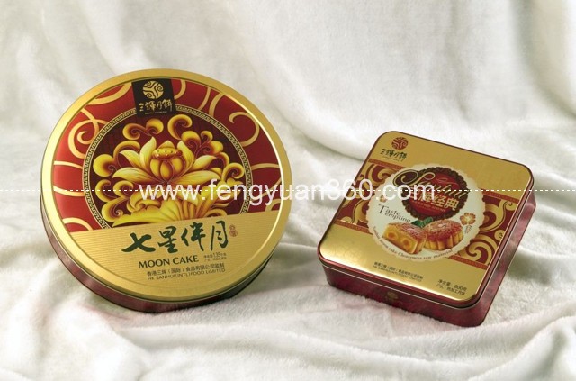 贵州月饼包装 安顺月饼盒 铜仁月饼铁皮外包装
