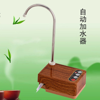 科思达自动加水器茶盘加水器上水器抽水泵电机木纹色