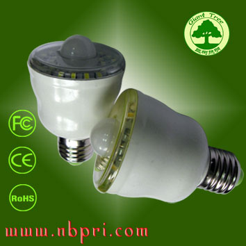 LED红外线感应灯3.5w 高亮度 低耗电 LED感应灯厂家