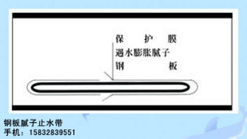 钢板橡胶腻子止水带，钢板橡胶腻子止水带价格