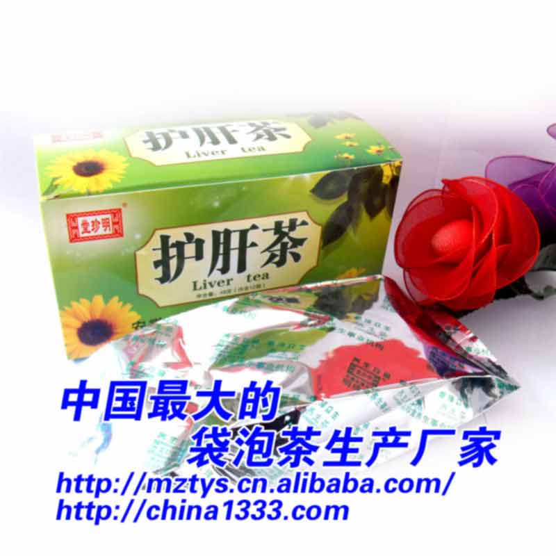 福建安溪最大最专业杜仲护肝养生袋泡茶低价批发贴牌加工OEM