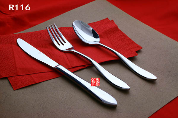 供应银貂高档五金不锈钢刀叉餐具，西餐刀叉餐具