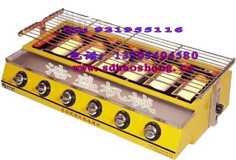六头烤面筋机|四头烤鸡脖鸡翅炉