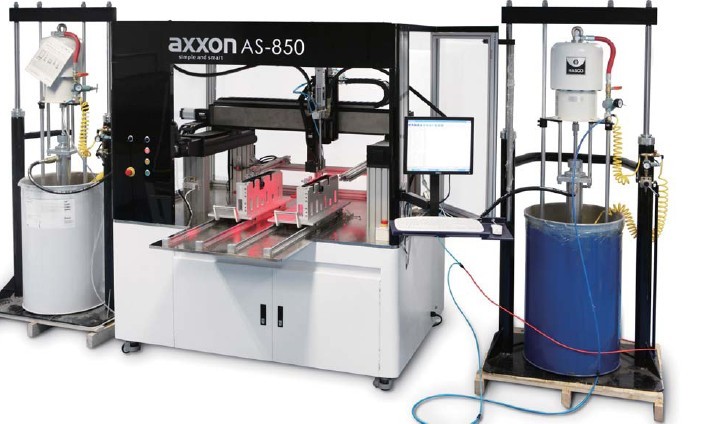 axxon双组份涂胶机器人