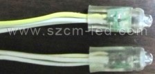 专业生产供应LED单色黄光高亮防水外露灯、穿孔灯、打孔灯