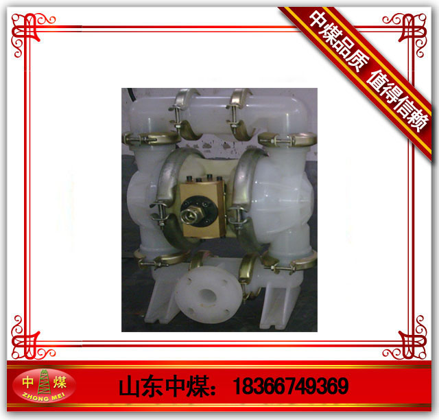 BQG-100/0.3气动隔膜泵 山东隔膜泵 隔膜泵供应商
