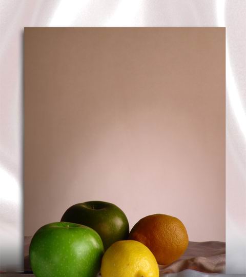 彩色不锈钢玫瑰色镜面板