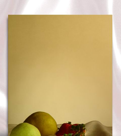 彩色不锈钢高金色镜面板