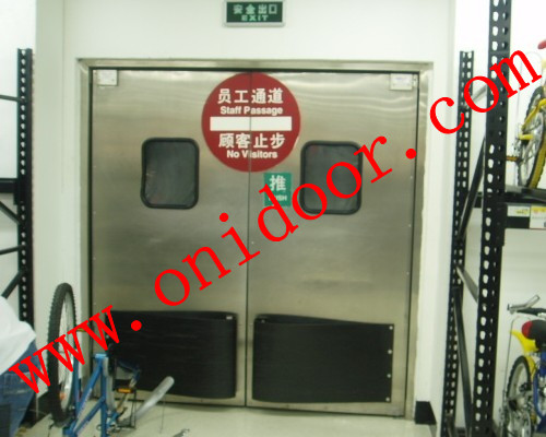 不锈钢防撞门广东生产第一家欧妮特门业