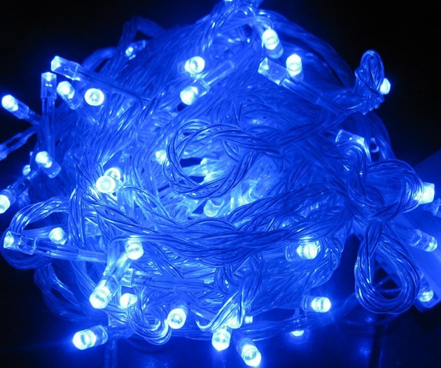 LED防水彩灯 安装景观树星星灯串 绿色环保节能彩灯批发