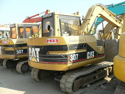 出售二手原装进口卡特CAT307挖掘机9万
