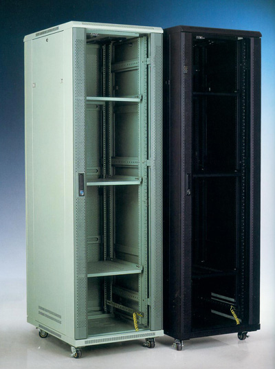 广州机柜厂家供应19英寸标准立式网络机柜、挂墙式机柜