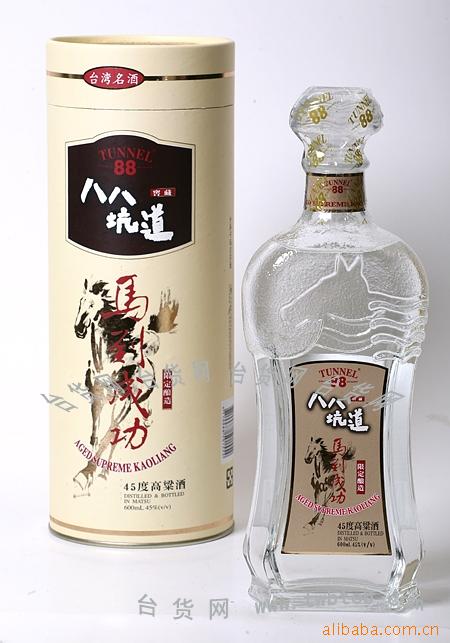 台湾金门高粱酒八八坑道45度马到成功
