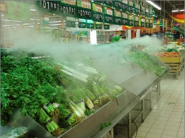 供应超市蔬菜水果节能加湿保鲜设备