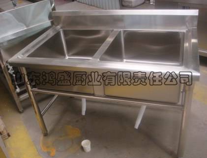 食堂不锈钢水槽，水槽厂家