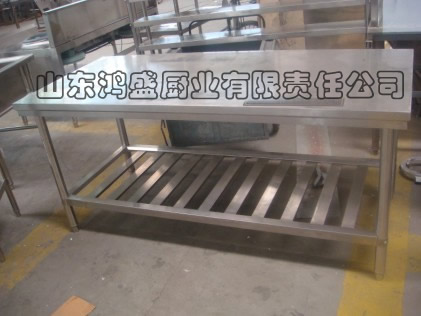 不锈钢工作台-拉门工作台