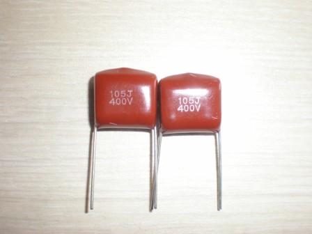 大量供应电容CL21 105J 400V