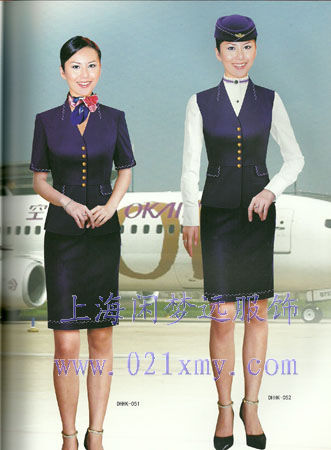 专业定做航空制服，空姐制服专业定做