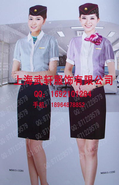 新款空姐服/空姐服夏装/深圳空姐服/导购空姐装/导医工作服