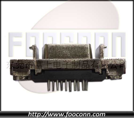 20芯SCSI连接器插座|SCSI20P180度插板母座
