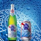 批发蓝带蓝宝纯生啤酒 500mlx12  18元/件