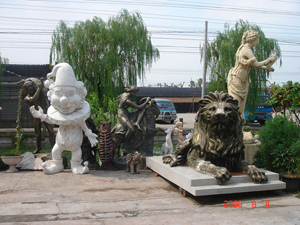GRG雕塑，景观雕塑，人物雕塑，浮雕，仿砂岩浮雕，彩绘浮雕