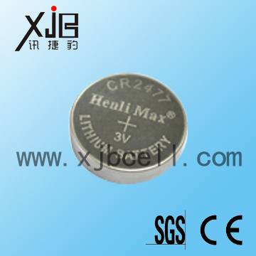 供应CR2477带线电池，煤矿安全识别卡电池